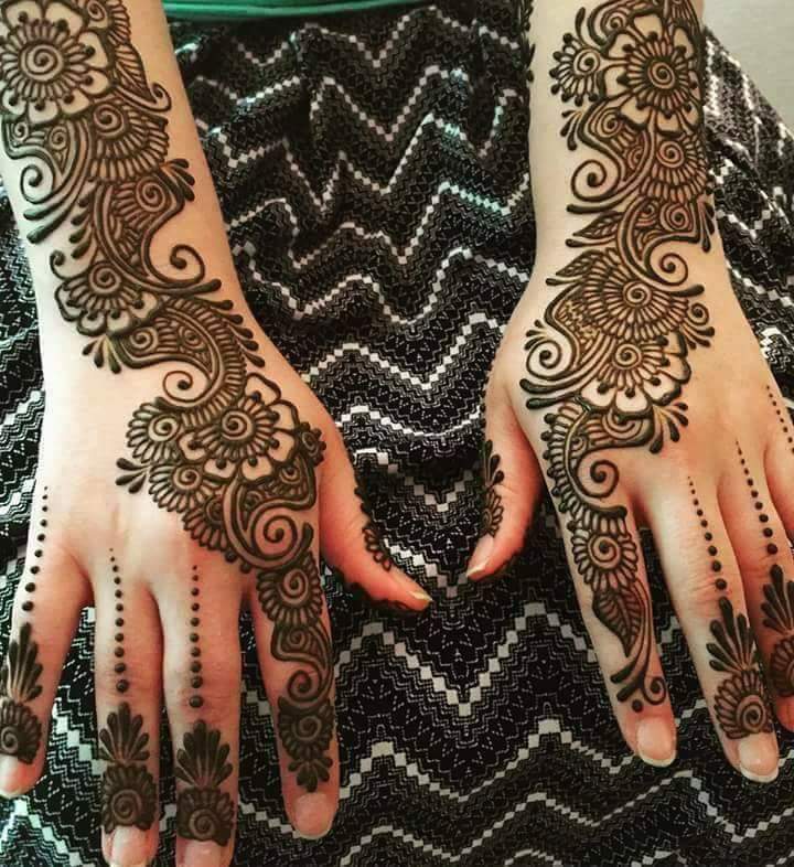 Arabic Mehndi Designs 2018 – Give your Hands a Surprising Arabic Hinna Mehndi Design