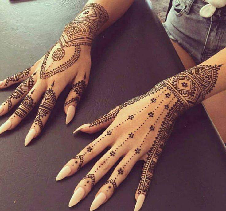 Arabic Mehndi Designs 2018 – Give your Hands a Surprising Arabic Hinna Mehndi Design