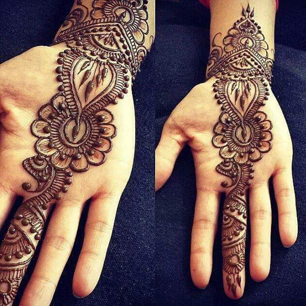 Arabic Mehndi Designs 2018 – Give your Hands a Surprising Arabic Hinna Mehndi Design