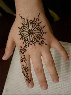 Awesome Collection of Latest Mehndi designs for Kids