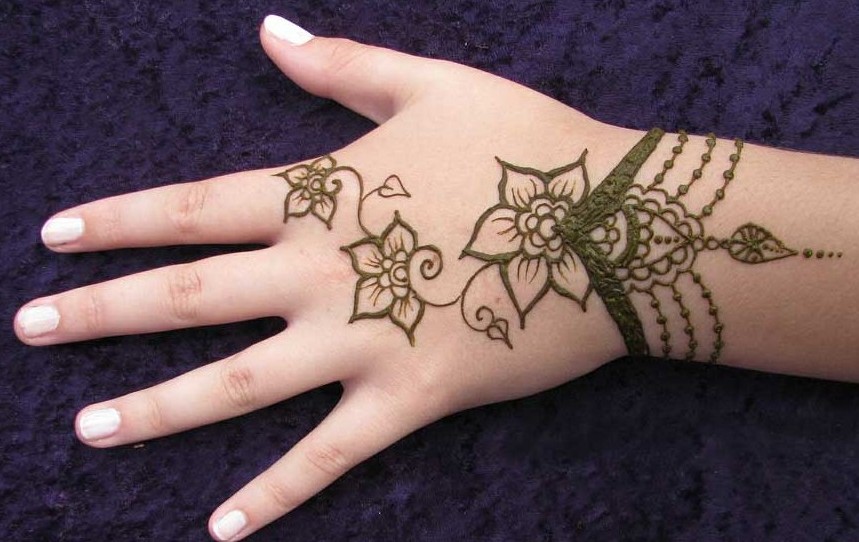 Awesome Collection of Latest Mehndi designs for Kids