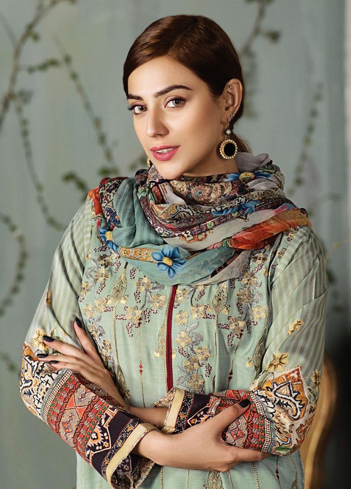 New Silk Winter Collection 2019 BY Famous Pakistani Fashion Brand Resham Ghar