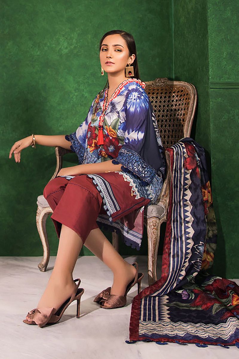 Latest Sapphire Unstitched Silk Collection 2019 Dresses
