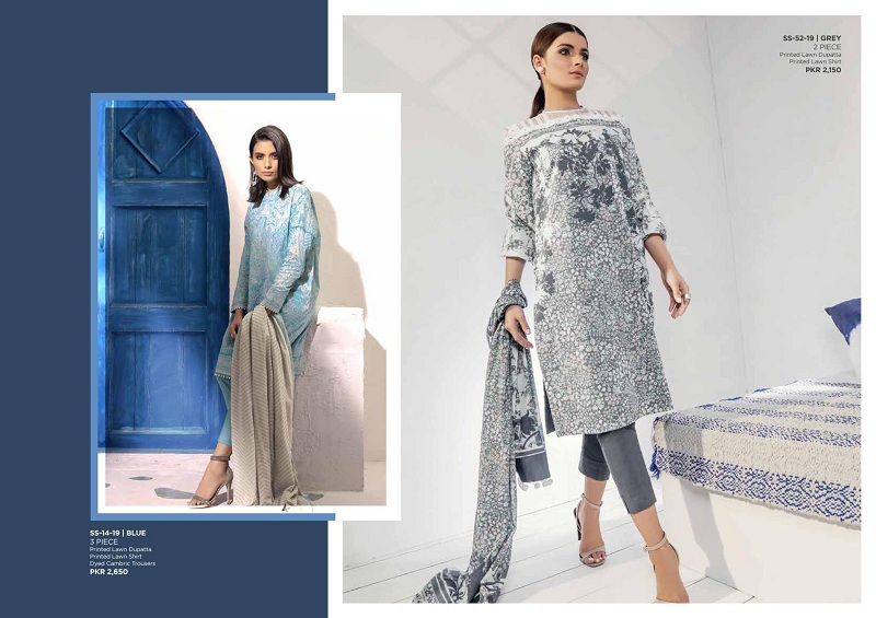 Stylish Alkaram Lawn For Yr 19 Collection for women | Available Online