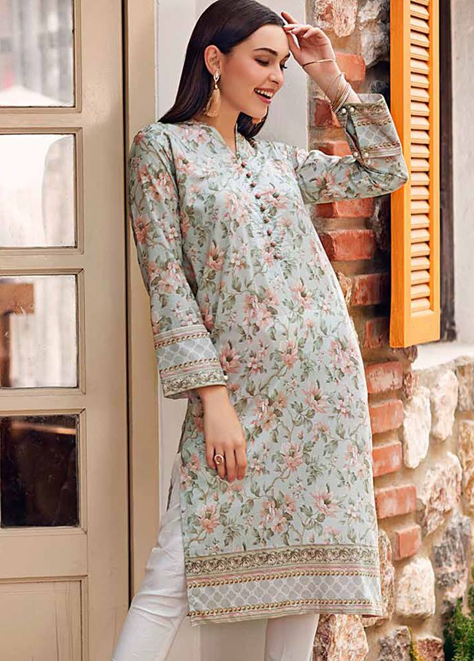 Gul Ahmed lawn collection 2019 – New Bagh-e-Gul Lawn for Women