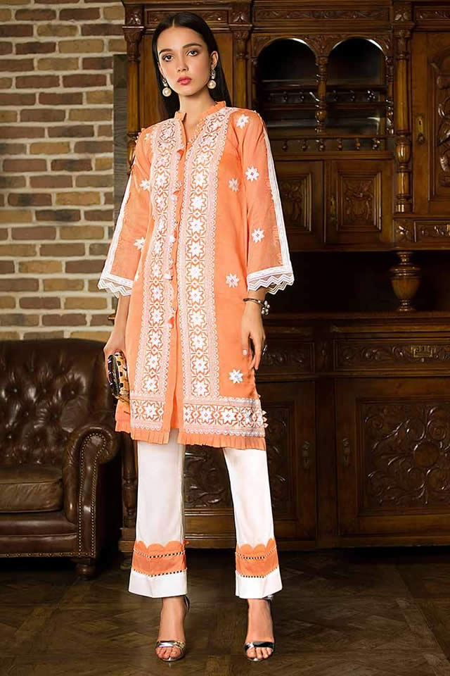 Gul Ahmed Formal Bright Winter Unstitched Collection 2019 - Stylostreet