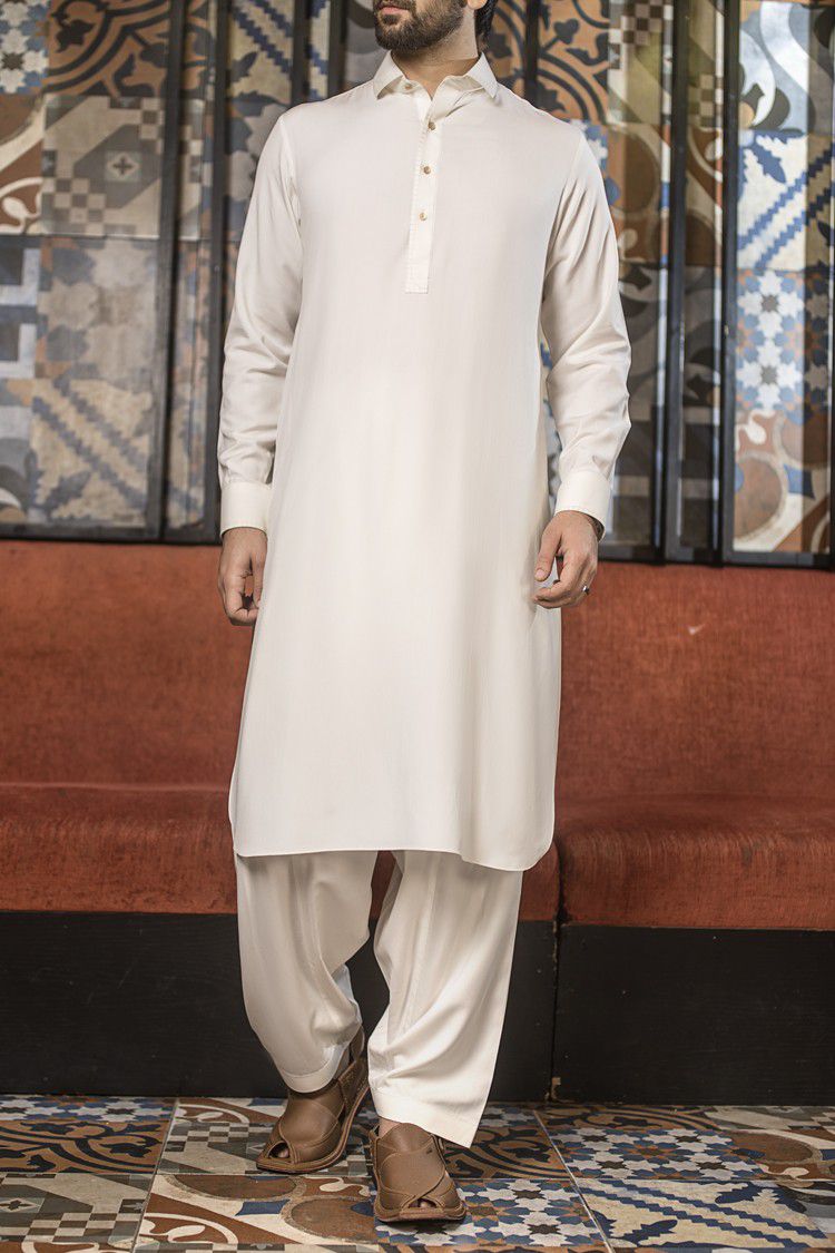 Stylish Men’s Wear Kameez Shalwar By Wasim Akram For Yr 2019 Almirah Series