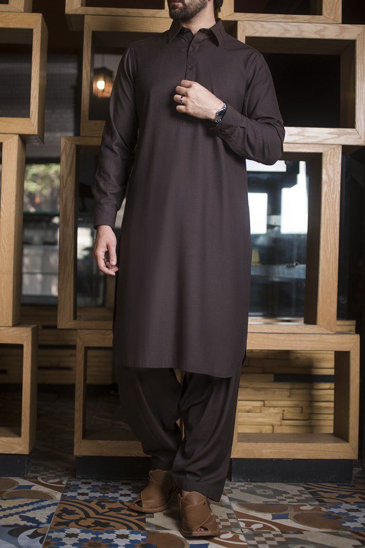 Stylish Men’s Wear Kameez Shalwar By Wasim Akram For Yr 2019 Almirah Series