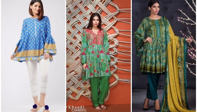 New frock Designs for Pakistani Women's 2024 By Top Brands