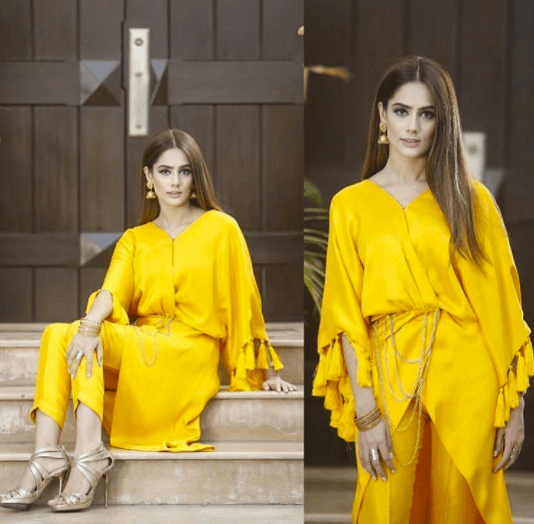 Pakistani Female Celebrities Party Wear 2020
