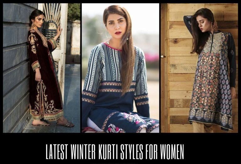 New Winter Kurtis Designs in Pakistan 2025 For Women
