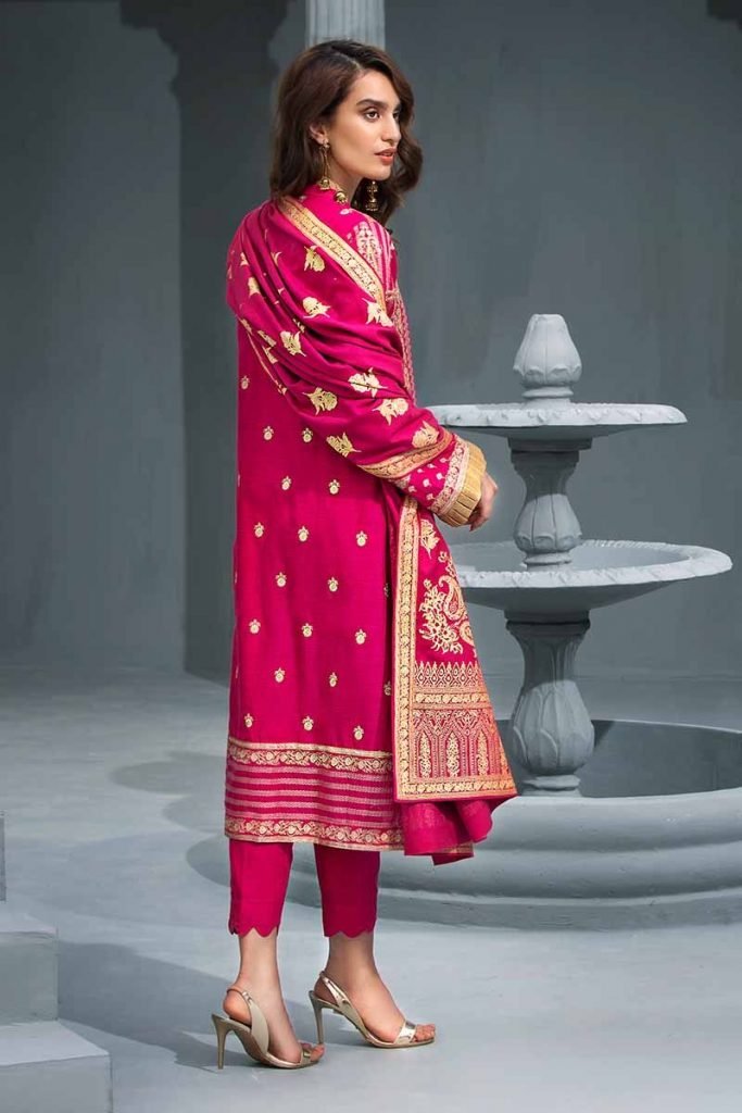Gul Ahmed PoshakeChinar Embroidered Winter Shawl Collection 2019