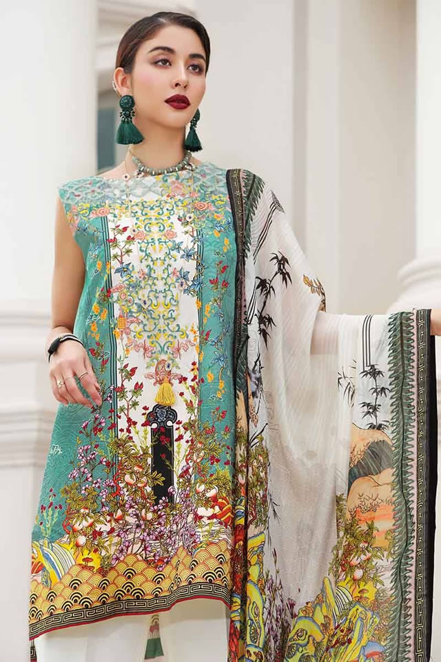 Gul Ahmed Winter Silk Collection 2023 Unstitched With Price