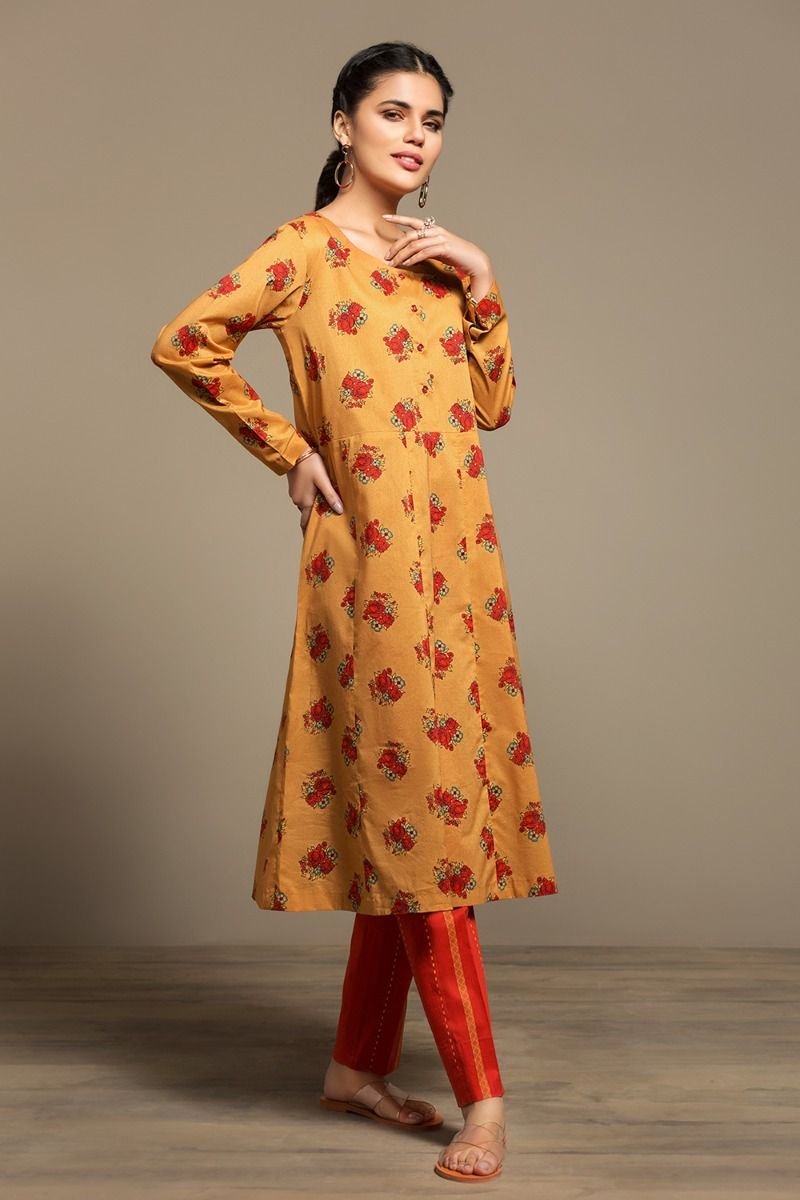 nishat long frocks