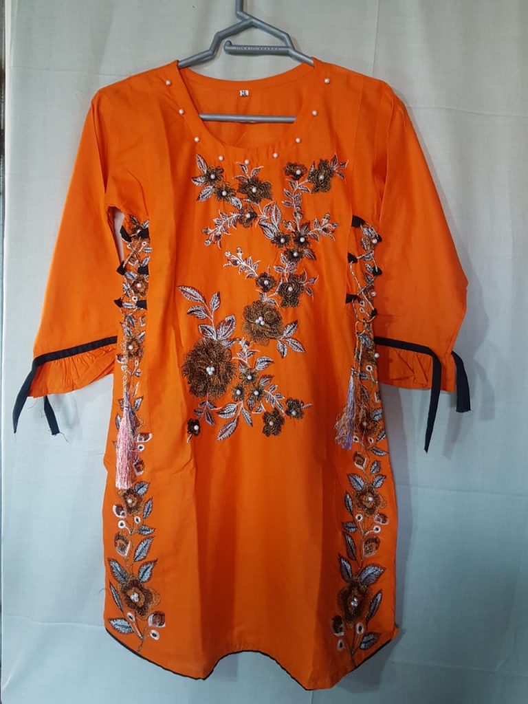 Shirt Kadai Orange (PKR:1000)