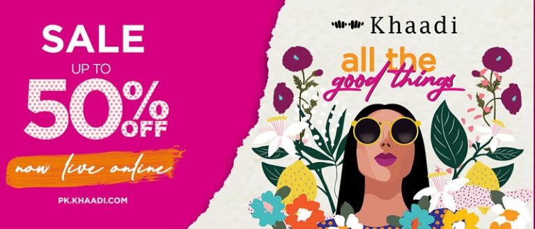 Khaadi September Sale Upto 50% off on All Stock Live Now