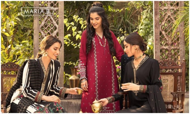 Maria B Winter Linen Collection 2025 For Women