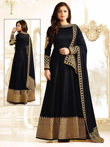 Beautiful Black colour Dresses Design for girls|Black cotton Kurti designs|Unique  designs - YouTube