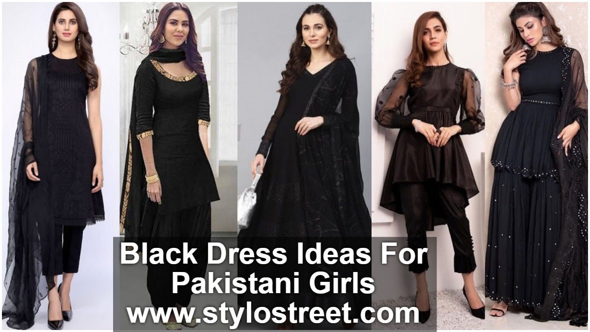 Black Dress Ideas For Pakistani Girls ...