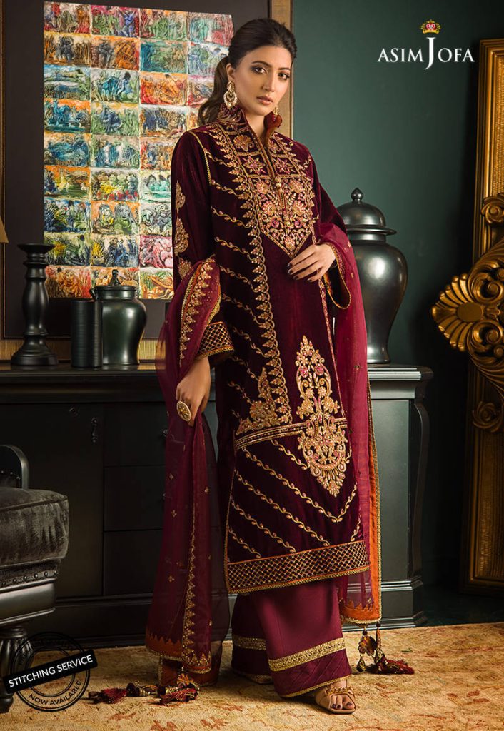 Asim Jofa Velvet Collection