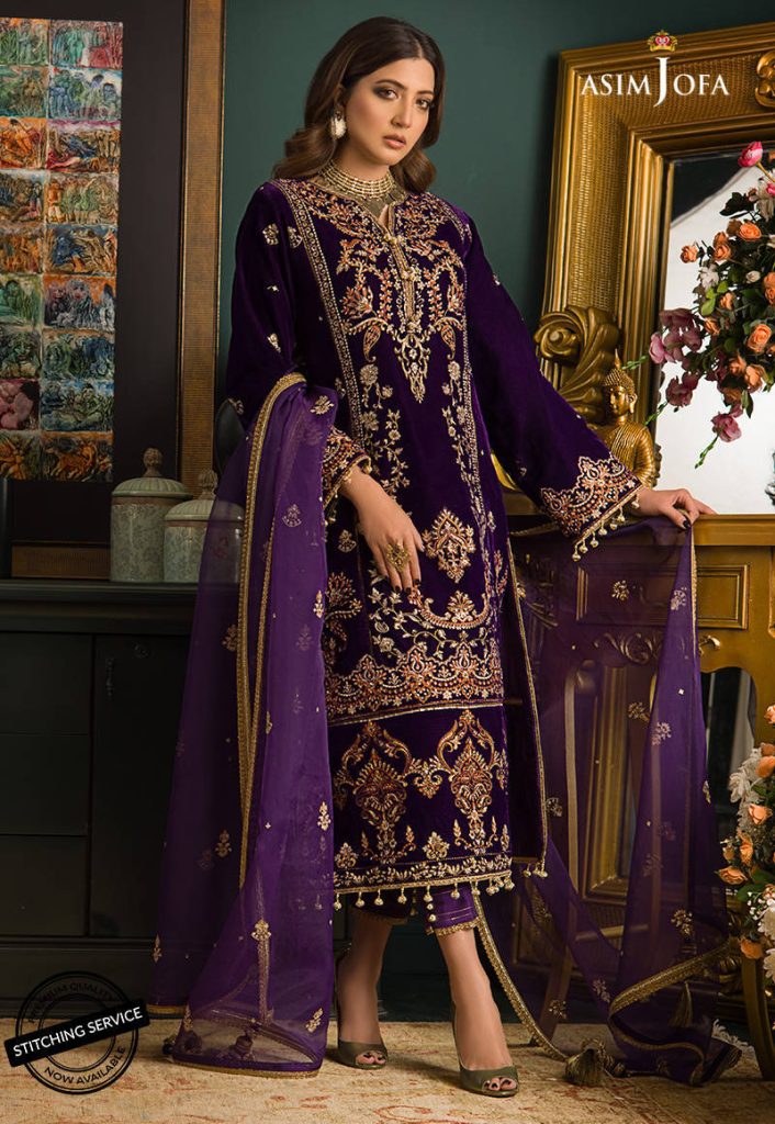 Asim Jofa Velvet Collection