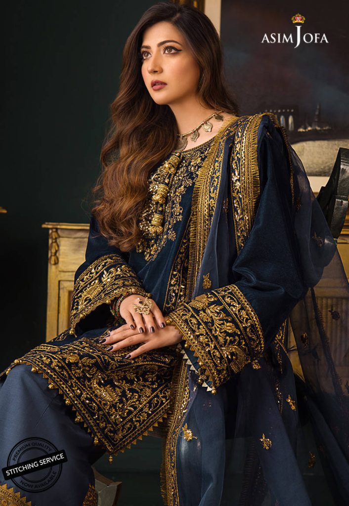 Asim Jofa Velvet Collection