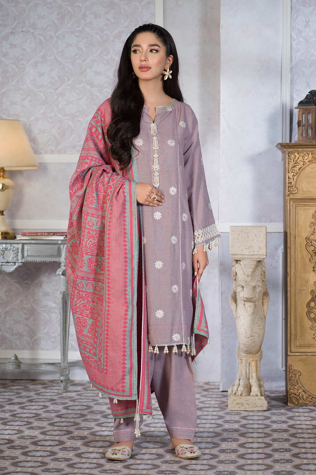 bonanza satrangi shawl sale