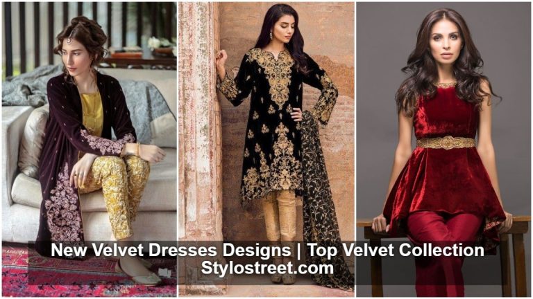 Velvet Dresses Designs