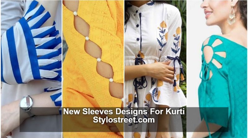 Becoming Women'S Front Brooch Ruffle Sleeves Straight Kurti