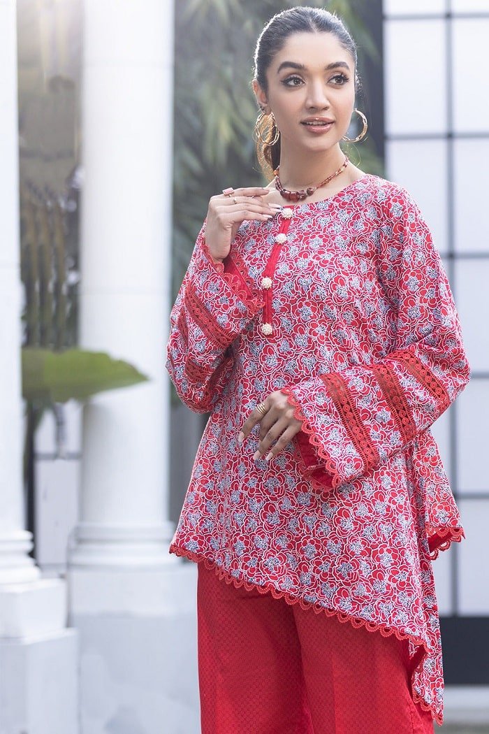 Ittehad | Printed Lawn 24 | IP3P08-3PS-LGY