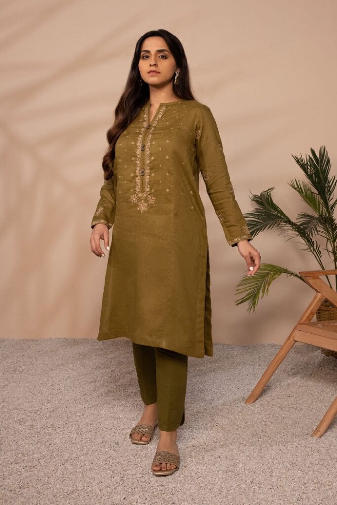 Sapphire Embroidered Melange Kurti For Girls 368135235 Pk 1825685749 -  Lawncollection.pk