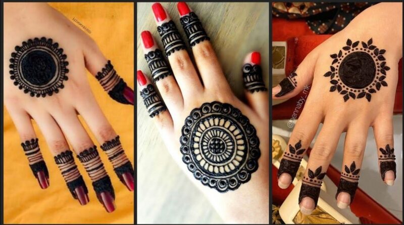 Tiki Mehndi Designs