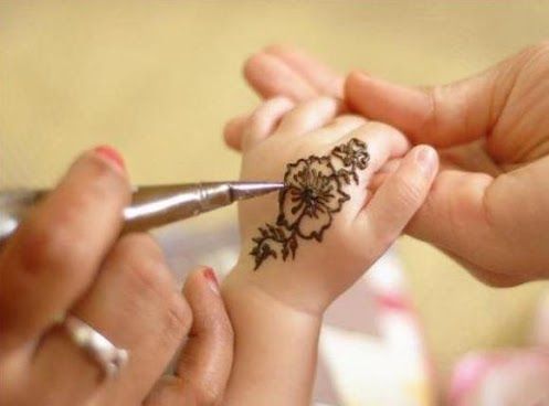 Kids Eid Mehndi Designs