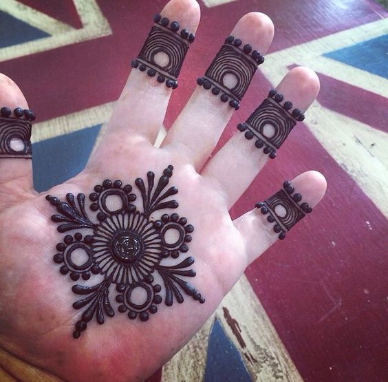 Kids Eid Mehndi Designs 2023 Ideas for Children