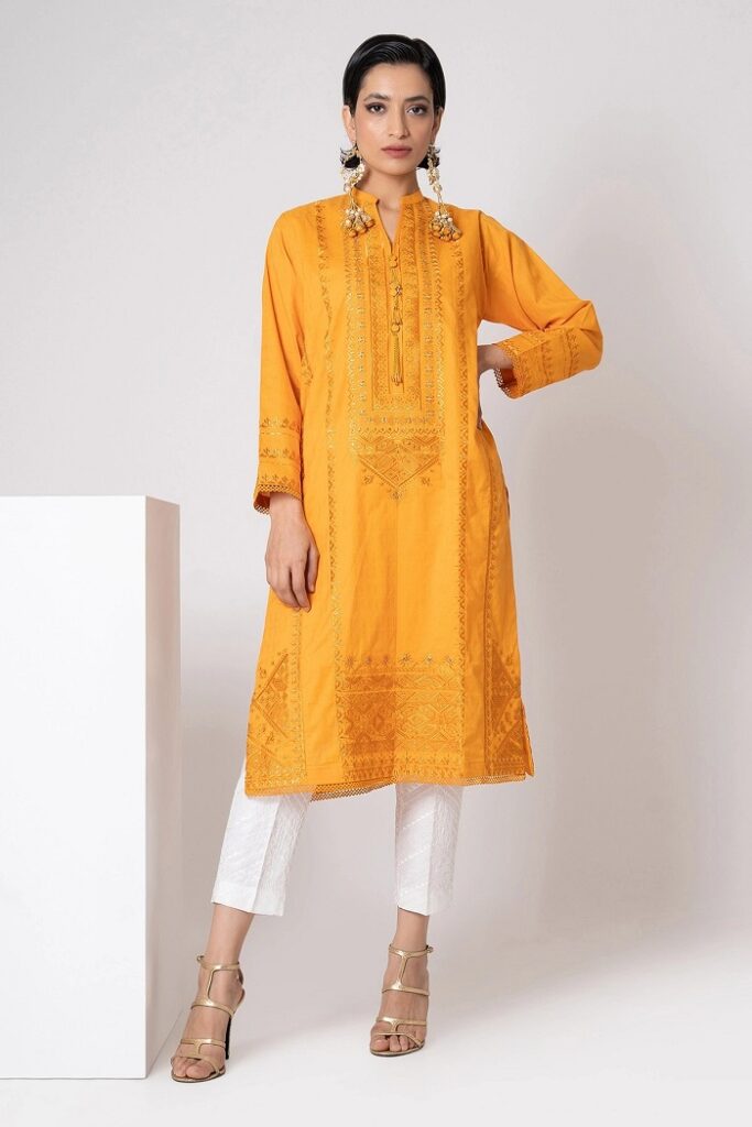 Khaadi Kurta Printed & Embroidered Collection Sale 2023