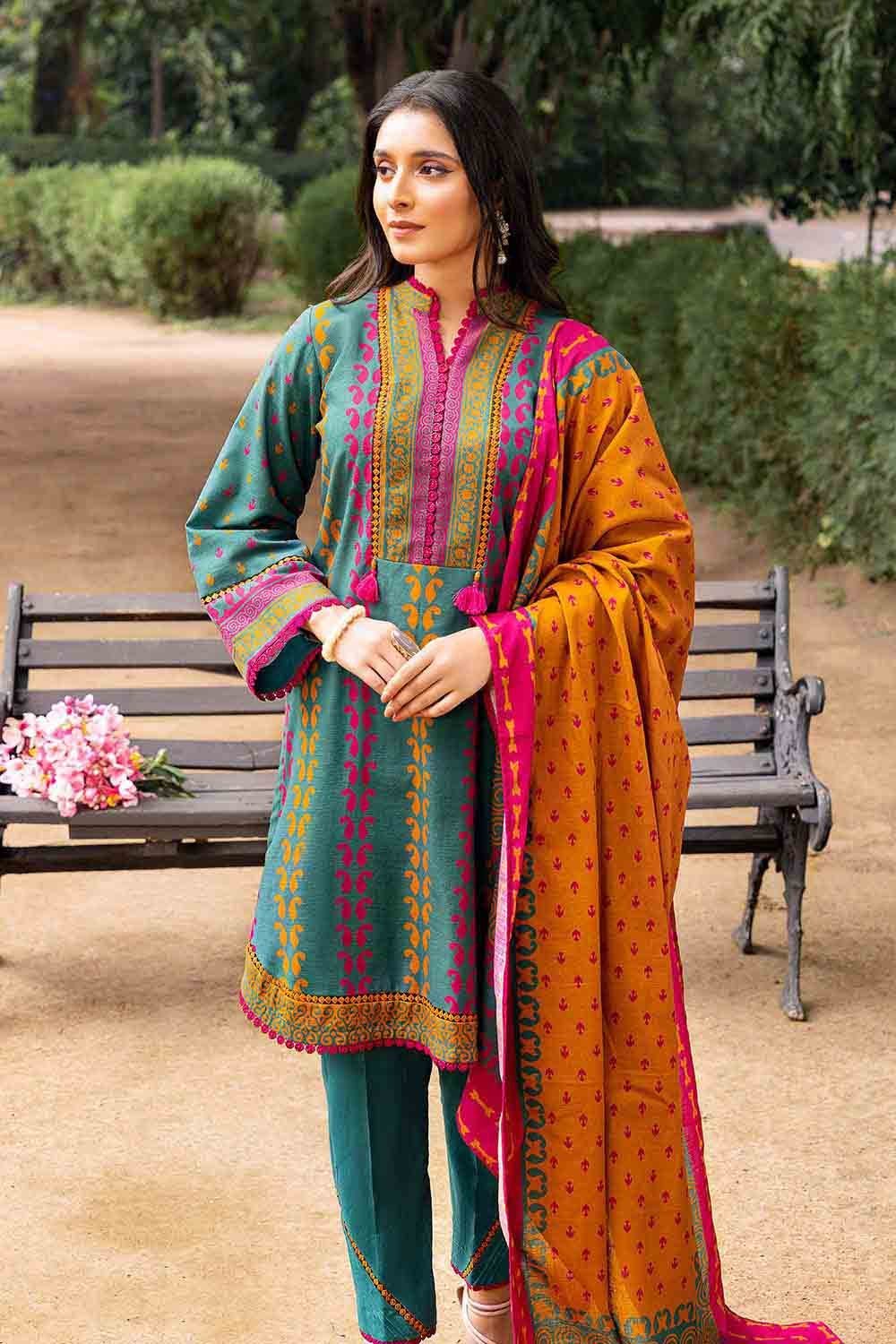 Gul Ahmed Winter Khaddar Unstitched Collection 2024 With Price