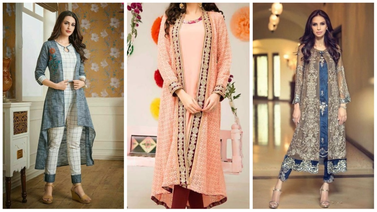 New Front Open Double Shirt Dresses Designs 2018-2019 Collection – diKHAWA  Fashion - 2022 Online Shopping in Pakistan