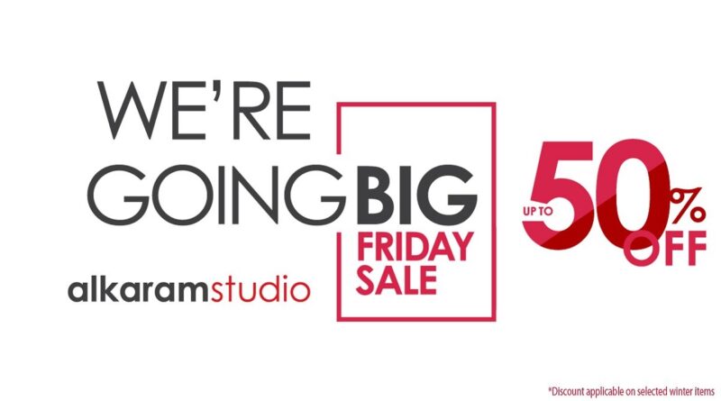 Alkaram Studio Big Friday Sale