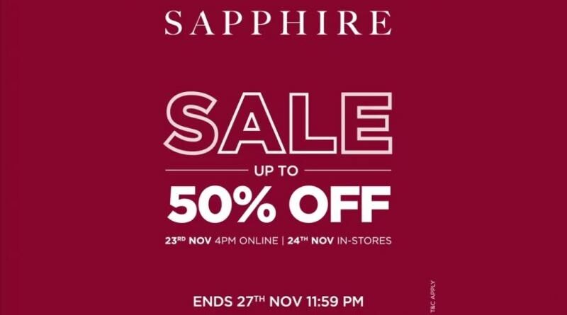 Sapphire Blessed Friday Sale in Pakistan 2022