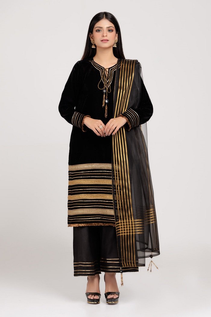 bonanza satrangi velvet shawl