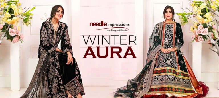 Needle Impressions Winter Collection 2024 Unstitched With Price