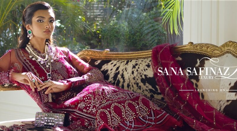Sana Safinaz Luxury Lawn Collection 2024