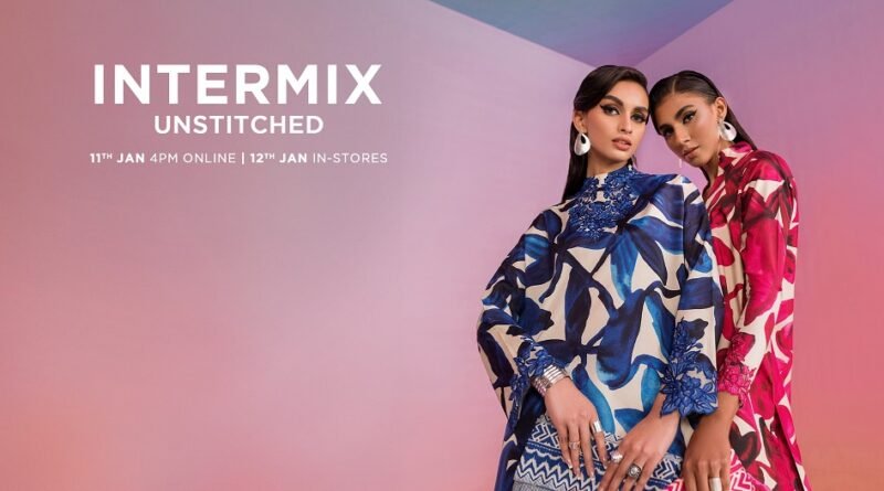 Sapphire Intermix Collection 2024 Unstitched Shop Online