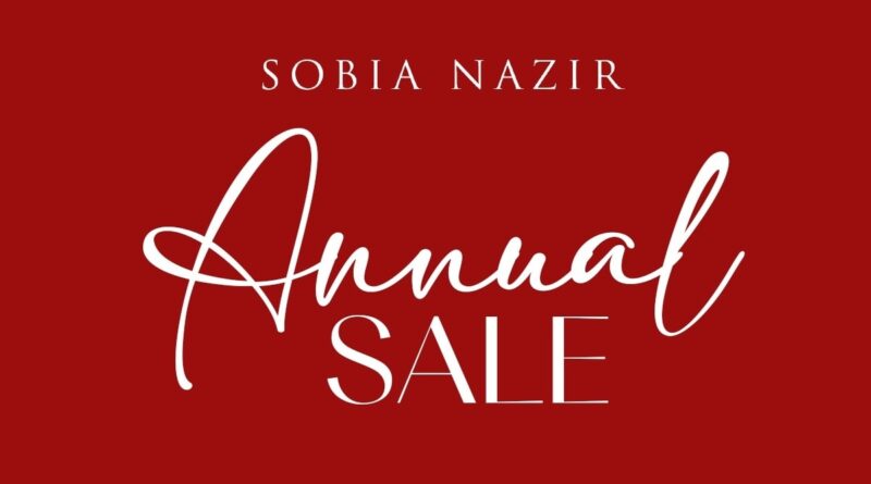 Sobia Nazir Winter Sale