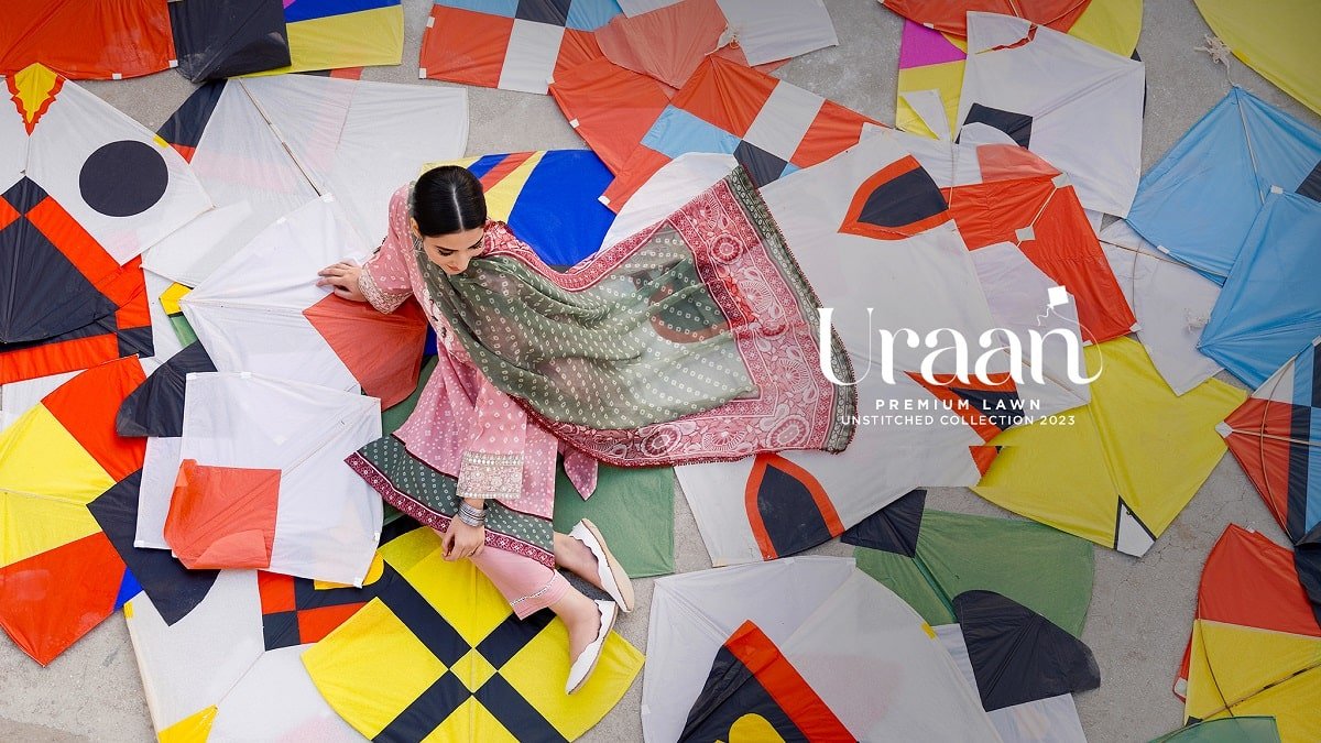 New Cross Stitch Summer Collection 2023 Lawn Unstitched