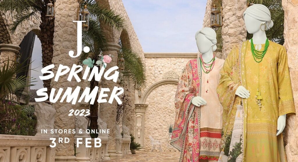 Junaid Jamshed Spring Summer Collection 2023