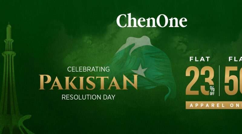 Chenone Pakistan Day Sale