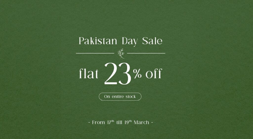 Morbagh By Beechtree Pakistan Day Sale 2023