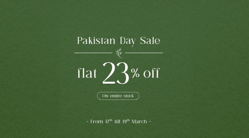 Morbagh By Beechtree Pakistan Day Sale 2023