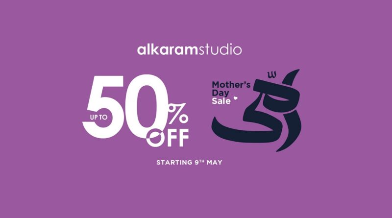 Alkaram Studio Mother's Day Sale 2023